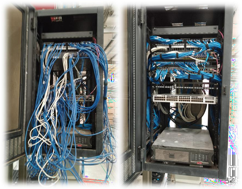 Actualización y Peinado de Racks Industriales — Vista 1