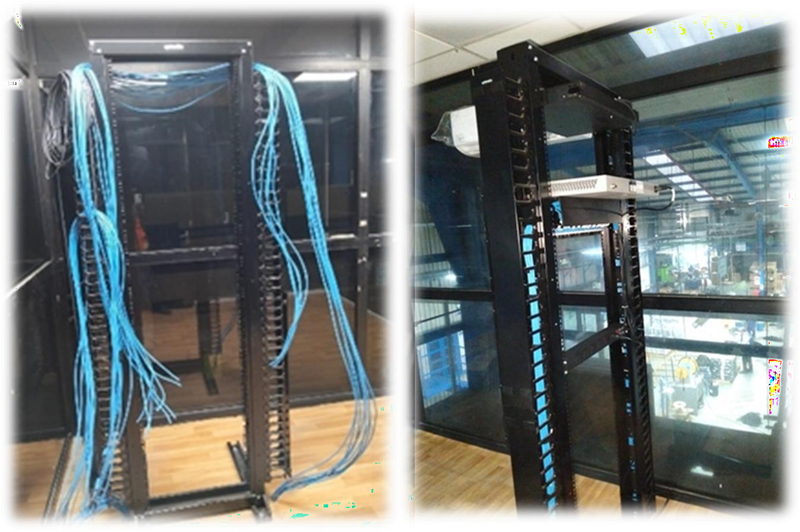Actualización y Peinado de Racks Industriales — Vista 2